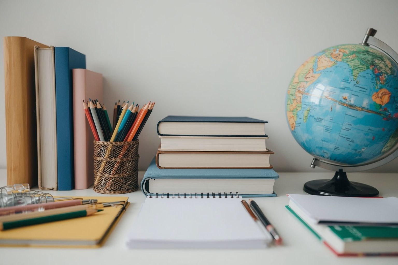 Livro de literatura aberto